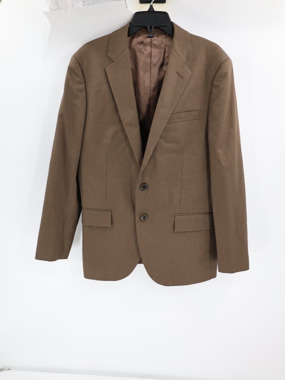 NWT J Crew Sport Coat Men's 40S Ludlow Duca Visconti Cotton half lined Brown